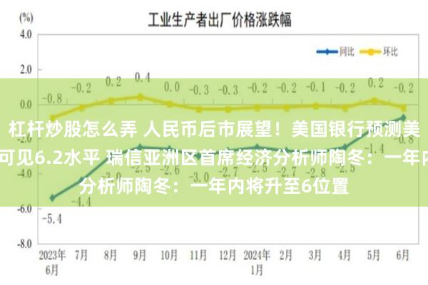 杠杆炒股怎么弄 人民币后市展望！美国银行预测美元兑人民币将可见6.2水平 瑞信亚洲区首席经济分析师陶冬：一年内将升至6位置