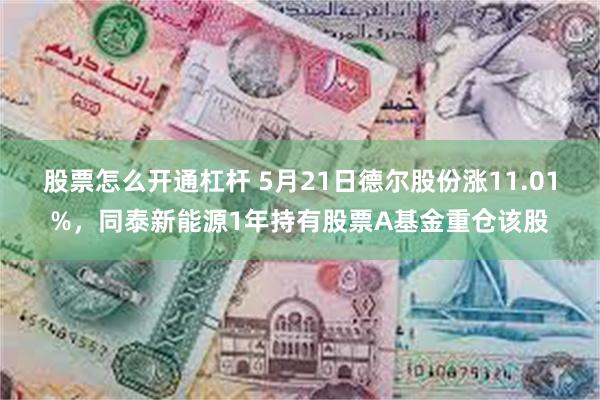 股票怎么开通杠杆 5月21日德尔股份涨11.01%，同泰新能源1年持有股票A基金重仓该股